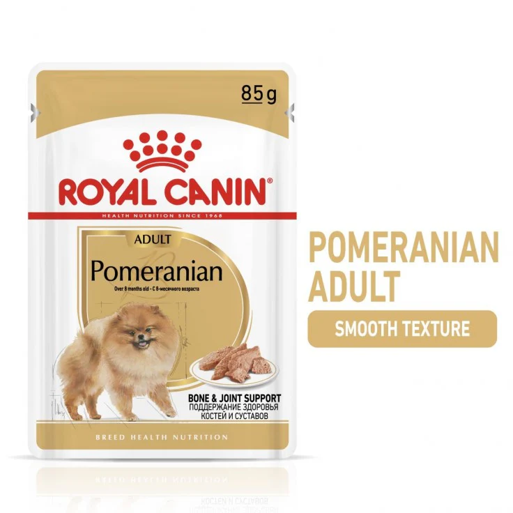 Royal Canin Breed Health Nutrition Pomeranian Wet Food Pouches - 85g