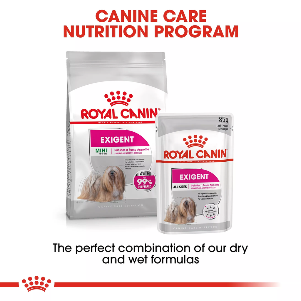 Royal Canin Canine Care Nutrition Exigent Mini - 3kg