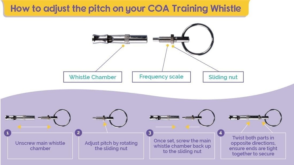 Company of Animals High Frequency Whistle