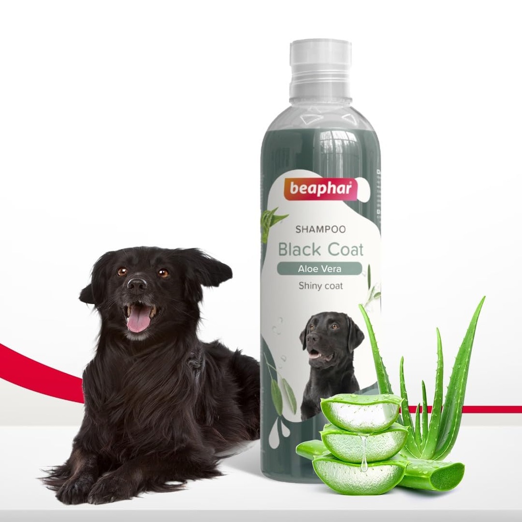 Beaphar Shampoo Aloe Vera for Black Fur - 250ml