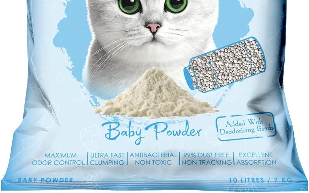 Kit Cat Classic Clump Baby Powder - 10L