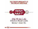 Royal Canin Size Health Nutrition Medium Adult 7+ - 4kg