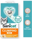 SANICAT Clumping White Duo Cat Litter - 10L