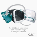 Catit Cabrio Cat Carrier System - Blue/Grey