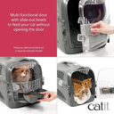 Catit Cabrio Cat Carrier System - Cherry Red