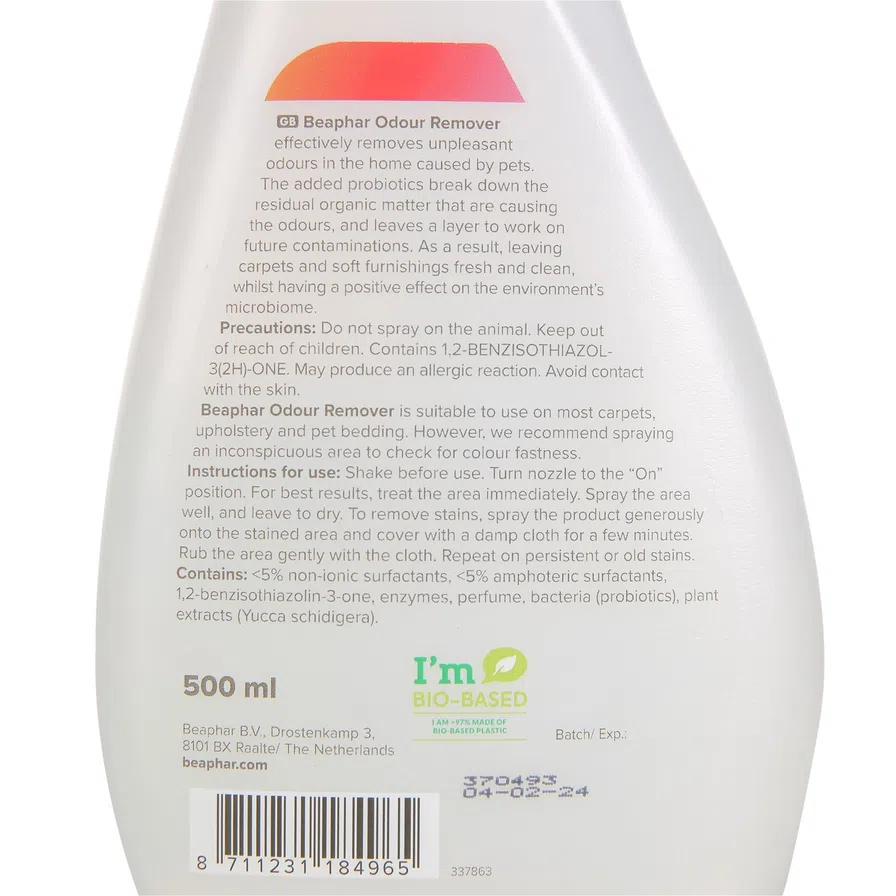 Beaphar Probiotic Odour Remover - 500ml