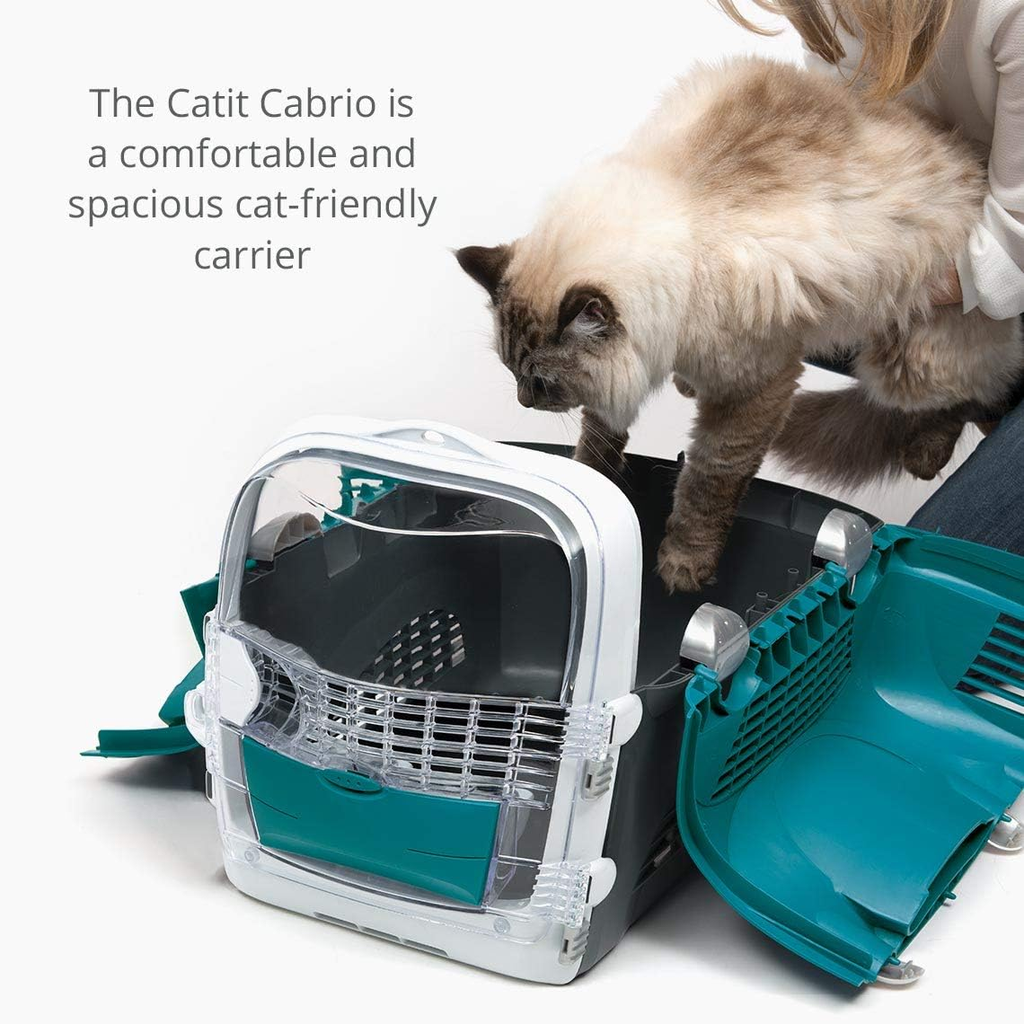 Catit Cabrio Cat Carrier System - Blue/Grey