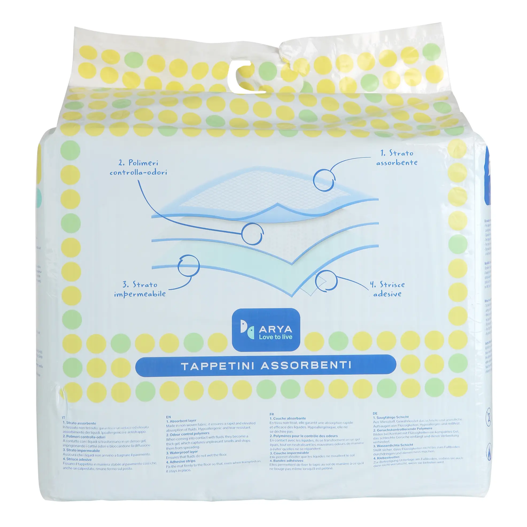 LindoCat Arya Puppy Pads 60x90 cm / 40-pack