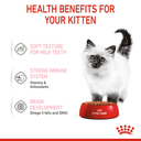 Royal Canin Feline Health Nutrition Kitten Gravy Wet Food Pouches - 12 x 85g