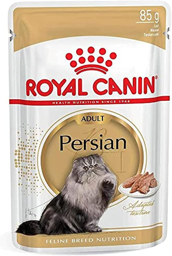 Royal Canin Feline Breed Nutrition Persian (Wet Food - Pouches) 12 x 85g