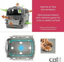 Catit Cabrio Cat Carrier System - Cherry Red