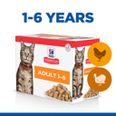 Hill’s Science Plan Adult Wet Cat Food Turkey Pouches - 12x85g