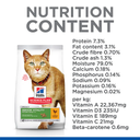 Hill's Science Plan Senior Vitality Mature Adult 7+ Cat Food with Chicken & Rice - 1.5kg