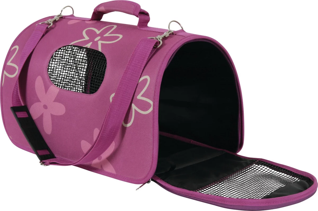 Zolux Pet Carrier Flower Plum - Large_3