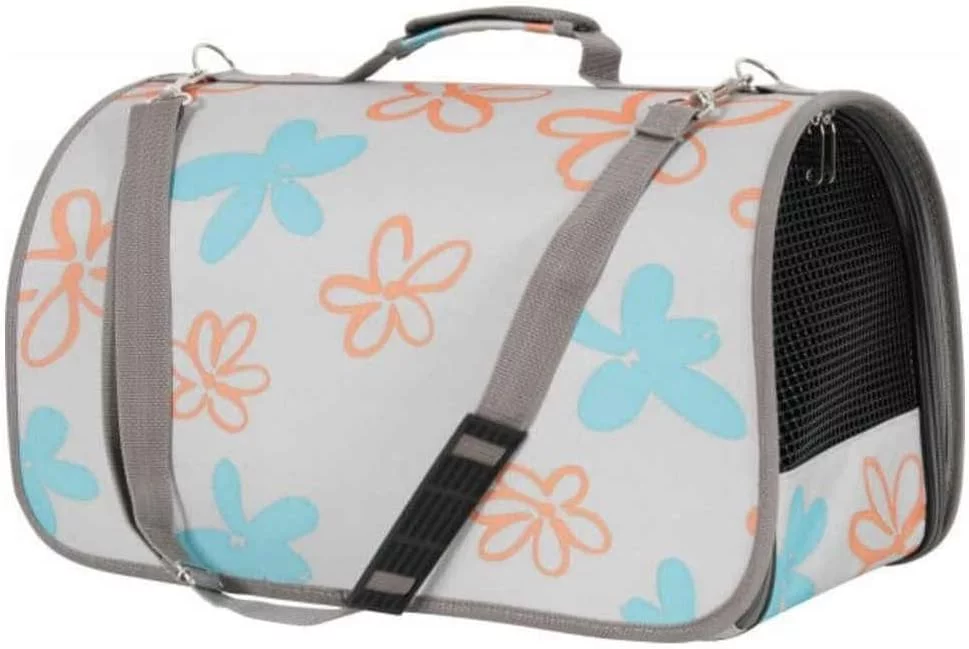 Zolux Pet Carrier Flower Grey - Large_3