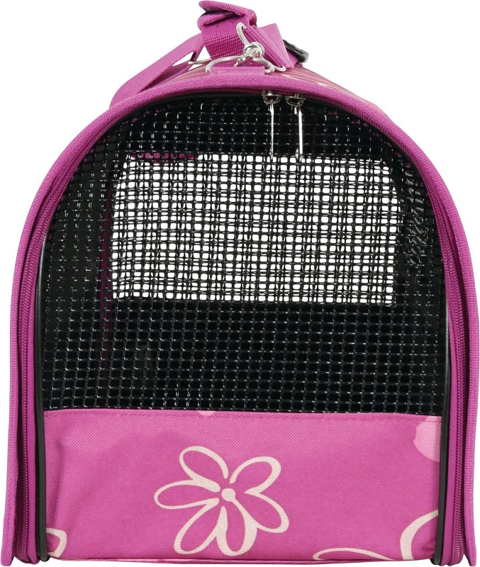 Zolux Pet Carrier Flower Plum - Large_1