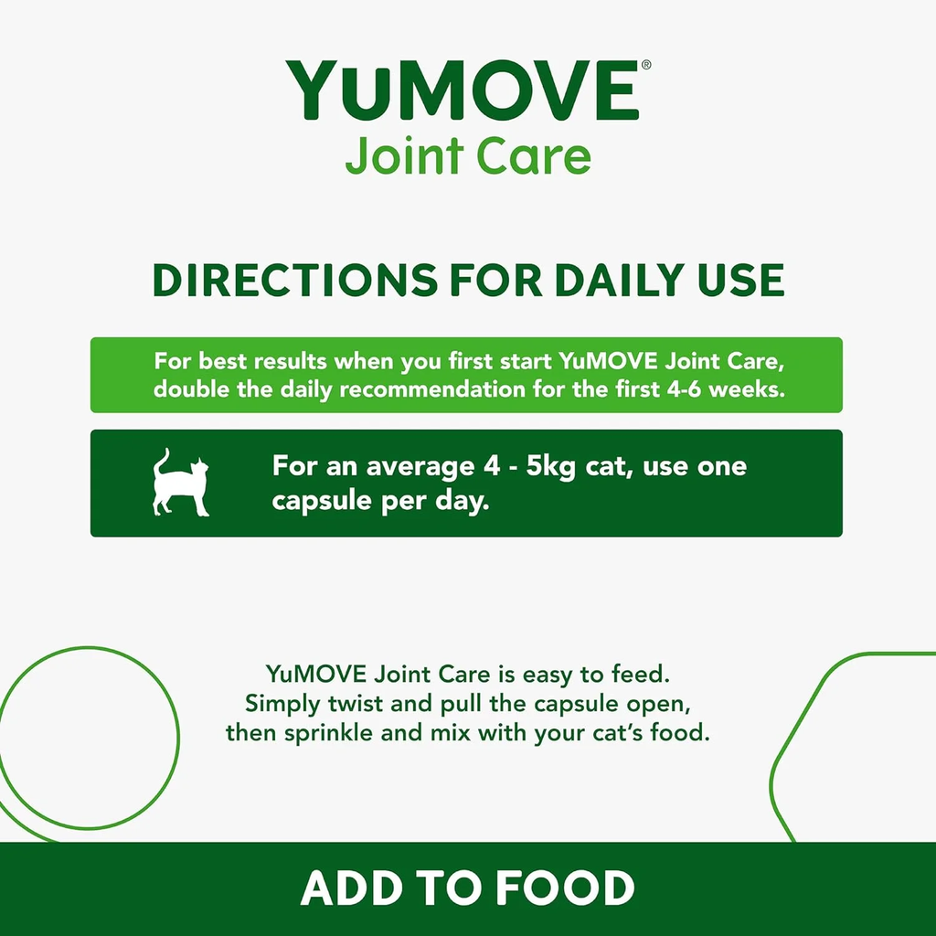 YuMOVE Joint Care for All Cats - 60 Caps_2