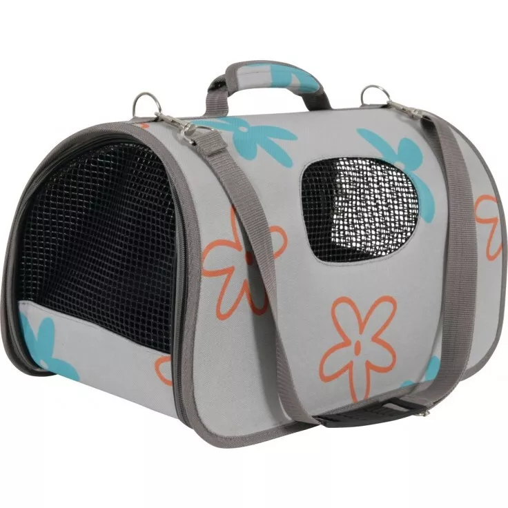 Zolux: Pet Carrier Flower - Large | Grey