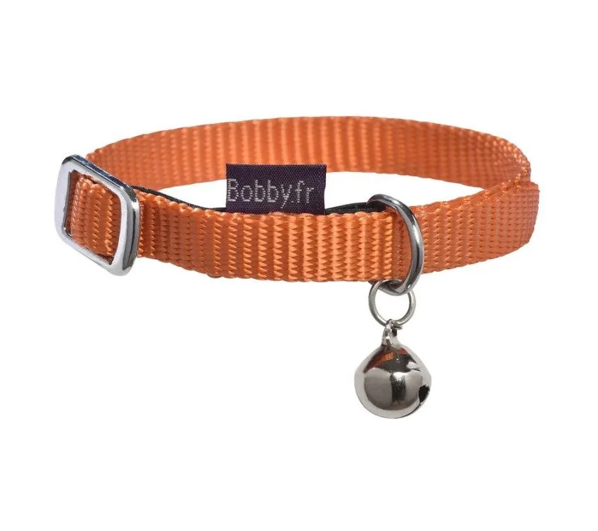 Bobby: Access Cat Collar - Orange