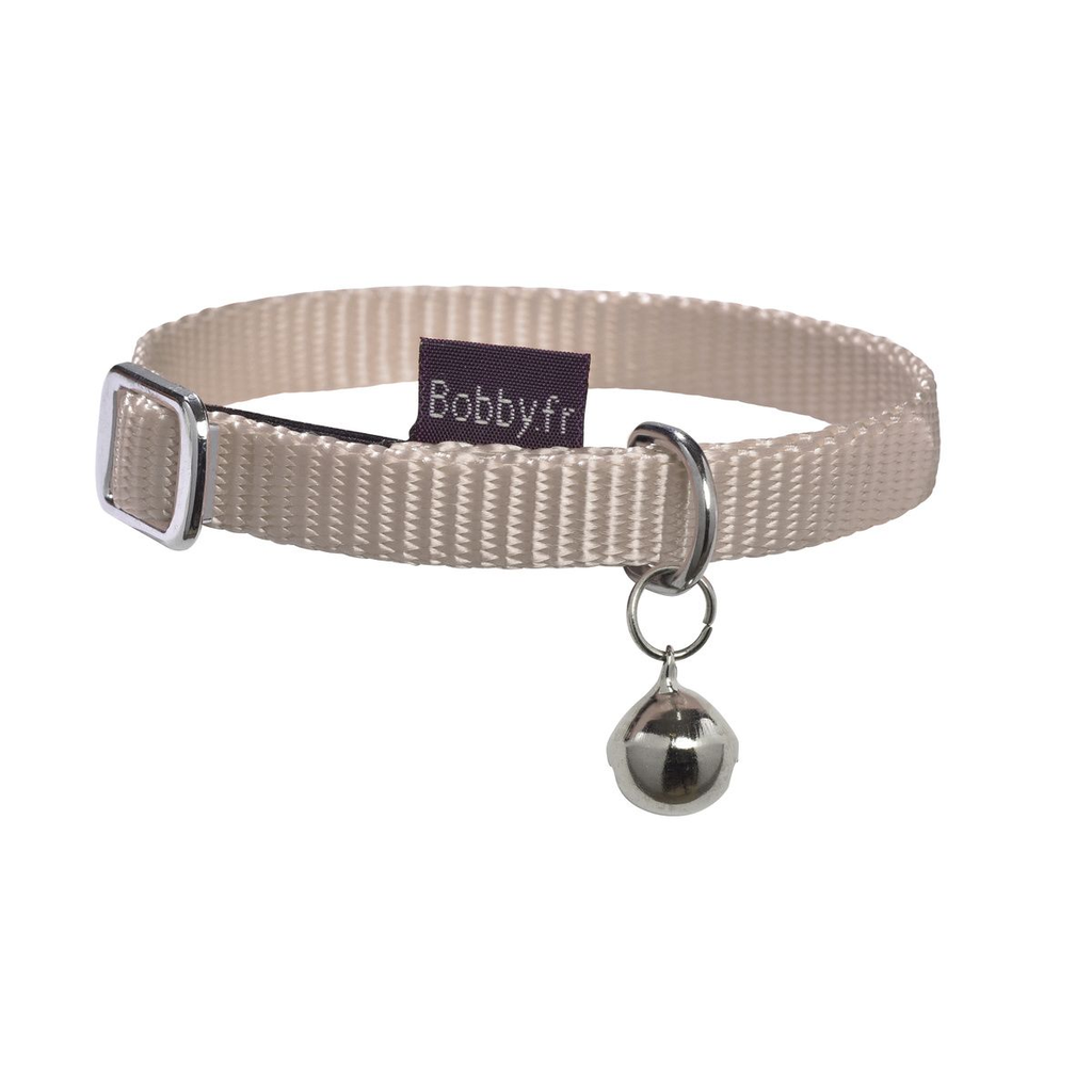 Bobby: Access Cat Collar - Taupe