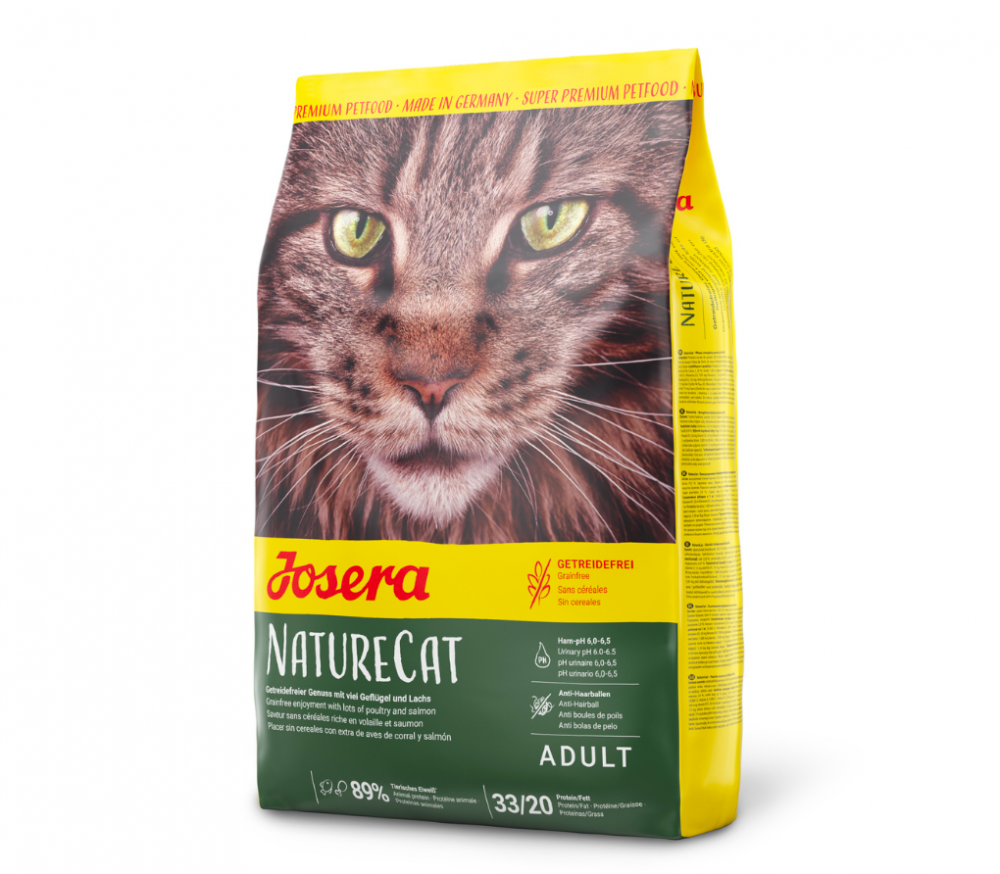 Josera: Nature Cat Grain Free Dry Cat Food - 10kg | Chicken & Salmon