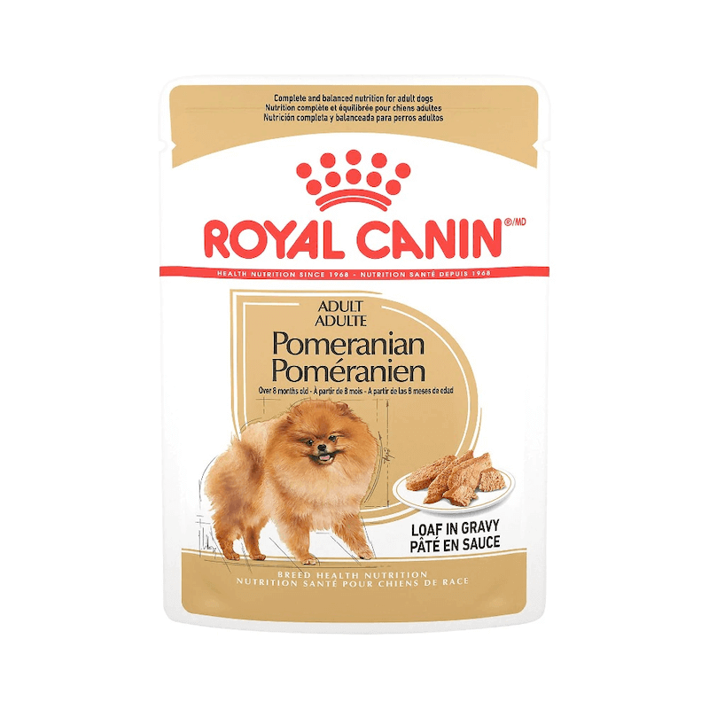 Royal Canin: Breed Health Nutrition Pomeranian Adult Wet Food Pouch - 85g