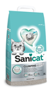 SANICAT: Clumping White Cat Litter - 8L | Unscented