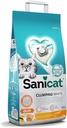 SANICAT Clumping White Duo Cat Litter - 10L