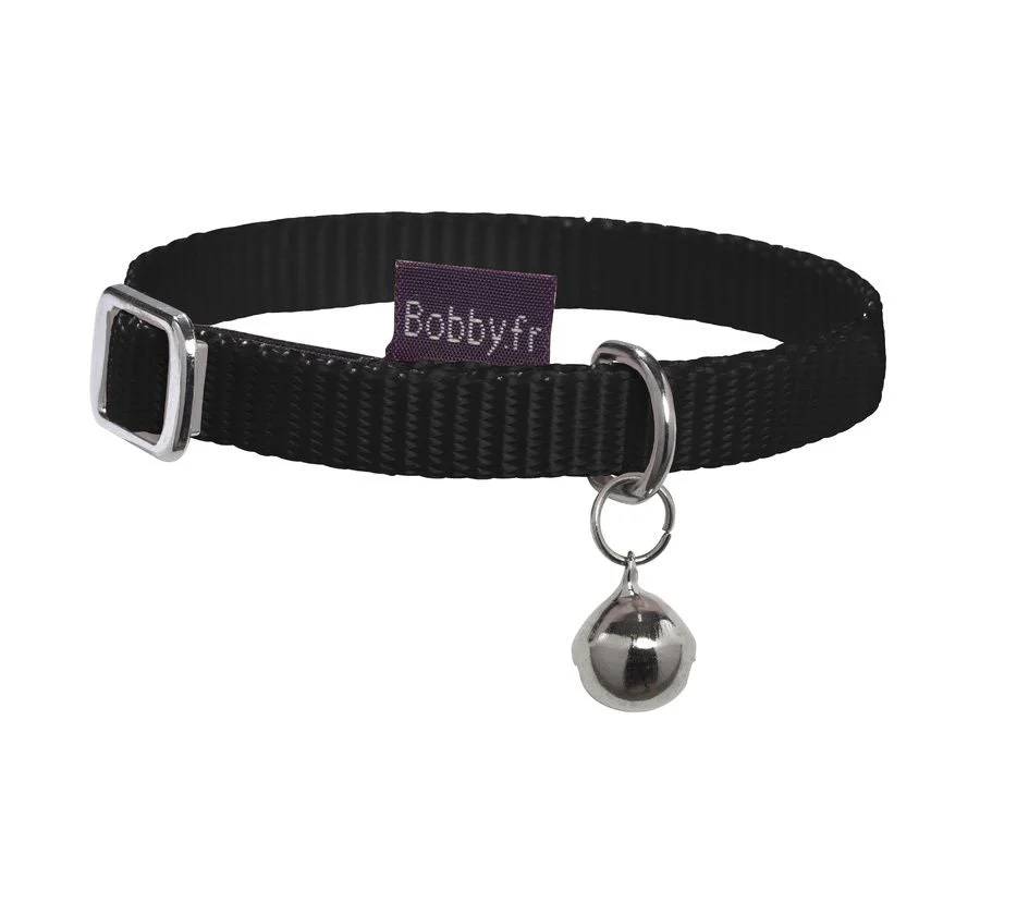 Bobby: Access Cat Collar - Black