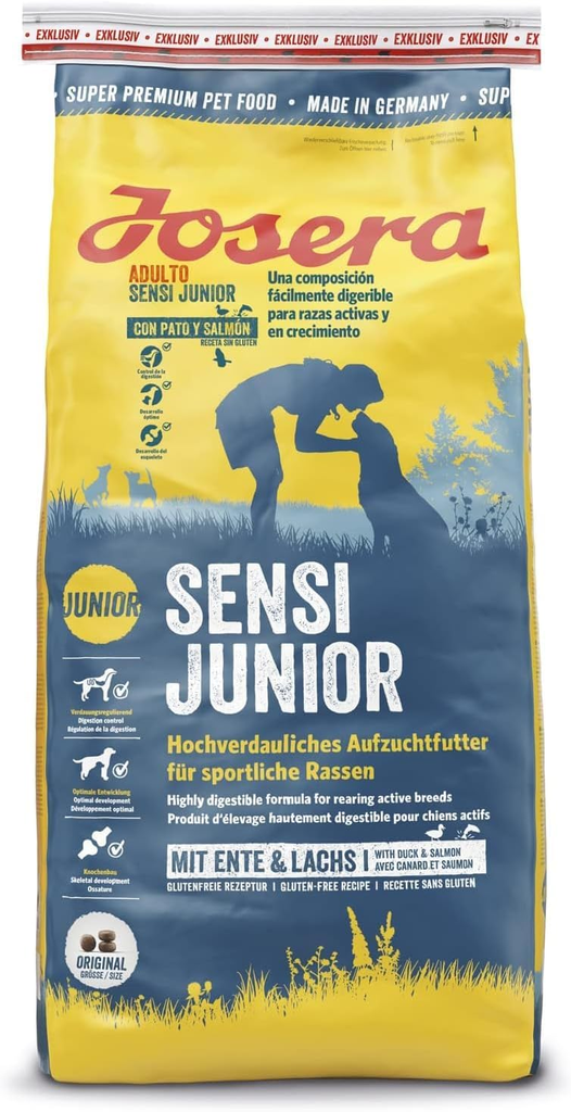 Josera: Sensi Puppy Dry Dog Food - 15kg | Salmon & Duck