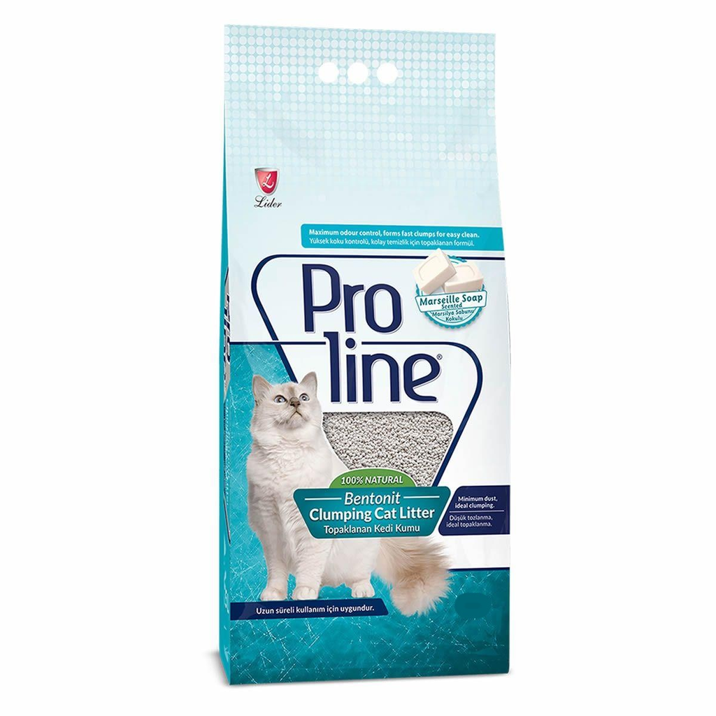 Proline: Bentonite Cat Litter - 5L | Marseille Soap Fragrance