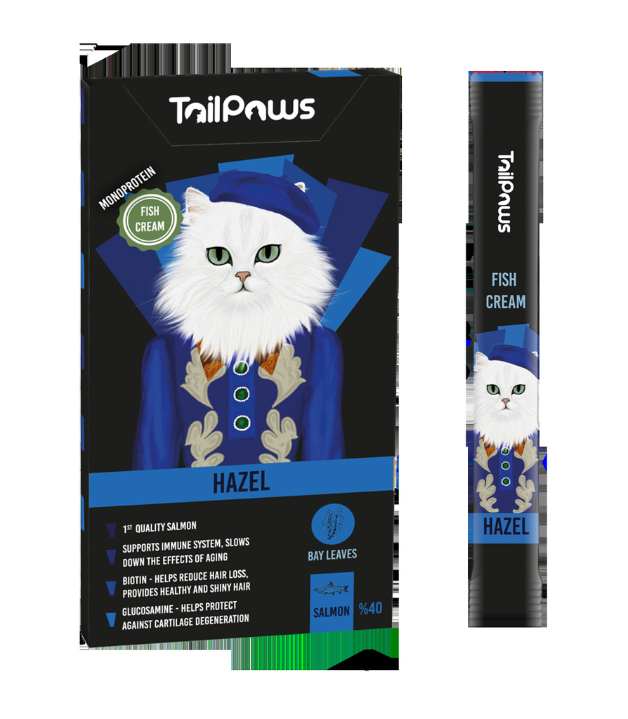 Tail Paws Hazel Fish Cream - 75g