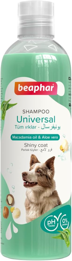 Beaphar: Dog Shampoo - 250ml | Macadamia Oil and Aloe Vera