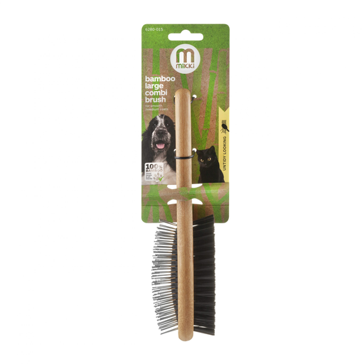 Mikki: Bamboo Combi Brush - Large