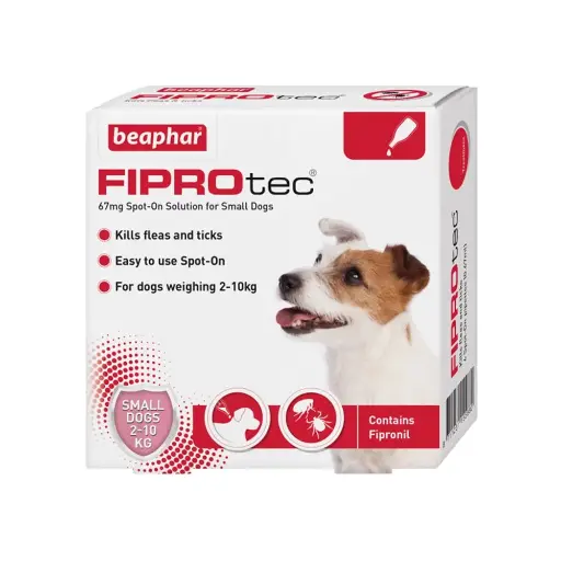 Beaphar: Fiprotec for Small Dog - 4 Pipettes