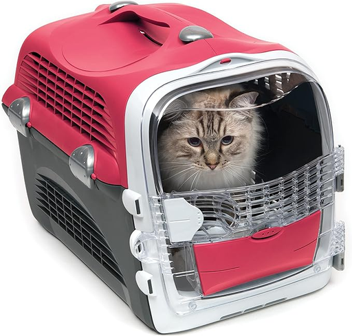 Catit: Cabrio Cat Carrier - Cherry Red