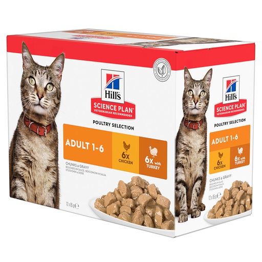 Hill's: Science Plan Adult Cat Wet Food Pouch - 85g | Turkey