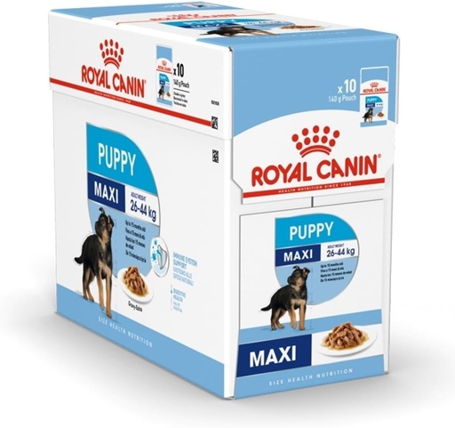 Royal Canin: Size Health Nutrition Maxi Puppy Wet Food Pouch - 140g