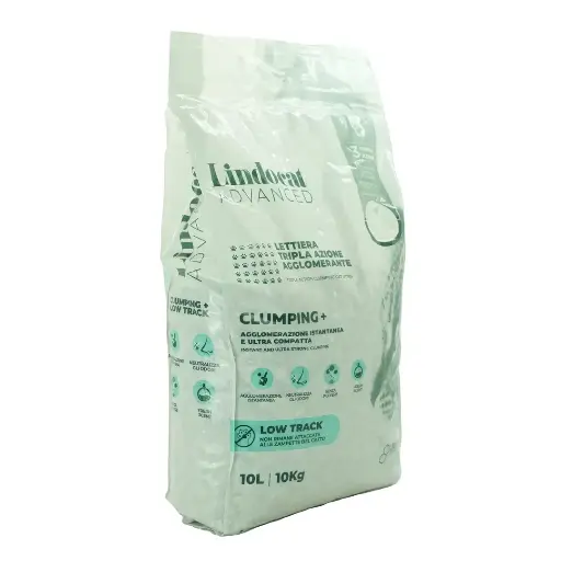 LindoCat Natural Bentonite Lindocat Advanced Clumping + Low Track - 10L (Fragrance Free)