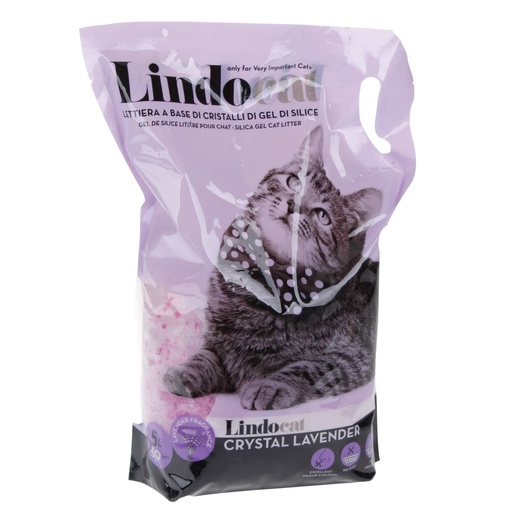 LindoCat Crystal Lavender Scent (Silicagel) - 5L