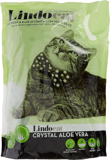 LindoCat Crystal Aloe Vera Scent (Silicagel) - 5L