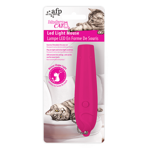 All For Paws: LED Light Mouse - Pink