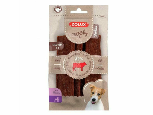 Zolux: Mooky Premium Jerkies Medium - 4 Pcs | Chicken