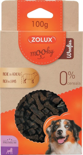 Zolux: Mooky Premium Woofies Grain Free - 100g | Turkey