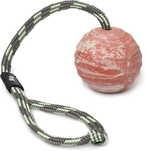 Julius-K9: IDC Natural Rubber Ball with String