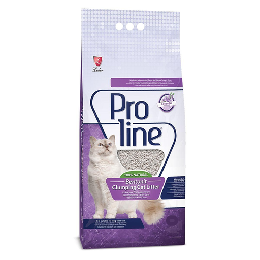 Proline: Bentonite Cat Litter - 10L | Lavender Fragrance