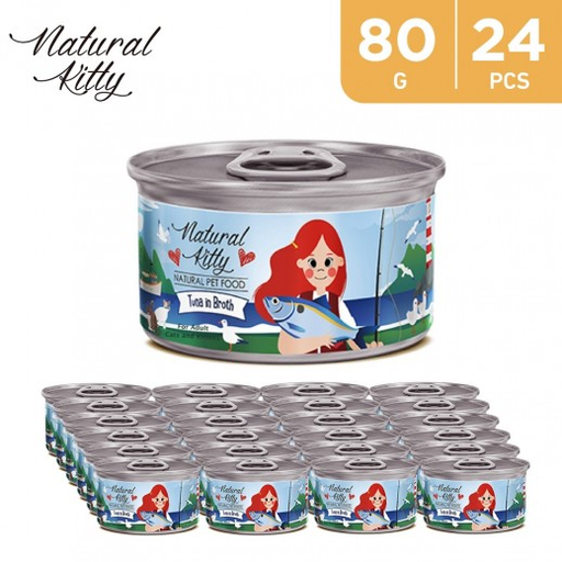 Natural Kitty With Tuna in Broth - 80g