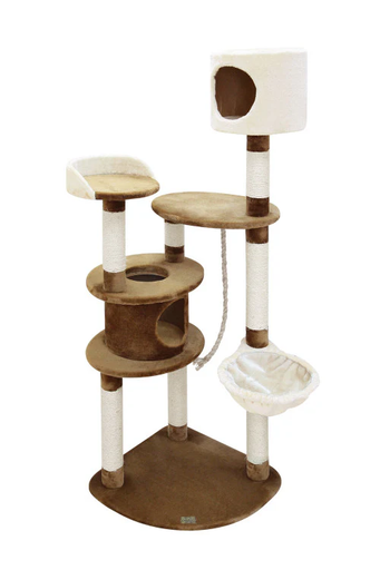 Fauna: camila Cat Pole | Brown-White