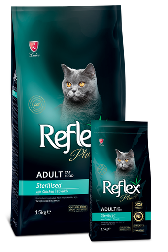 Reflex: Plus Sterilised Adult Cat Food - 15kg | Chicken